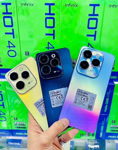 HOT 40 256GB BOX PACK PTA APPROVED ZERO 30 SMART 8 NOTE 30 PRO