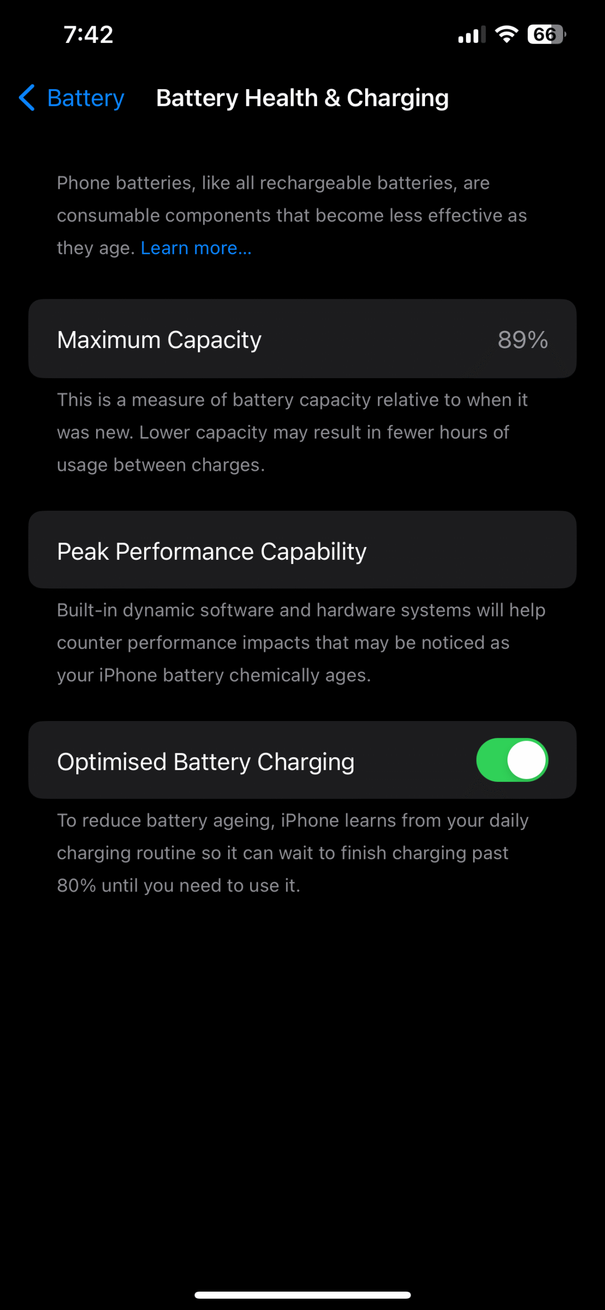 iPhone 12 Pro Max , 256 GB , 89% battery , LLA