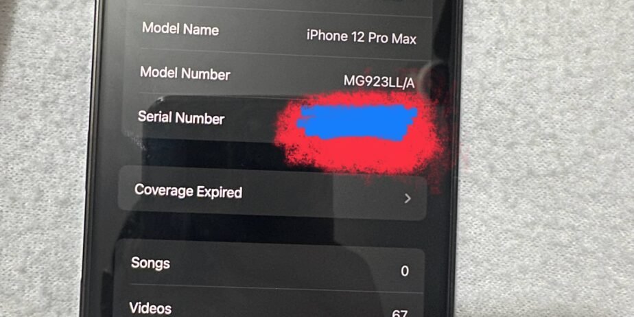 iPhone 12 Pro Max , 256 GB , 89% battery , LLA